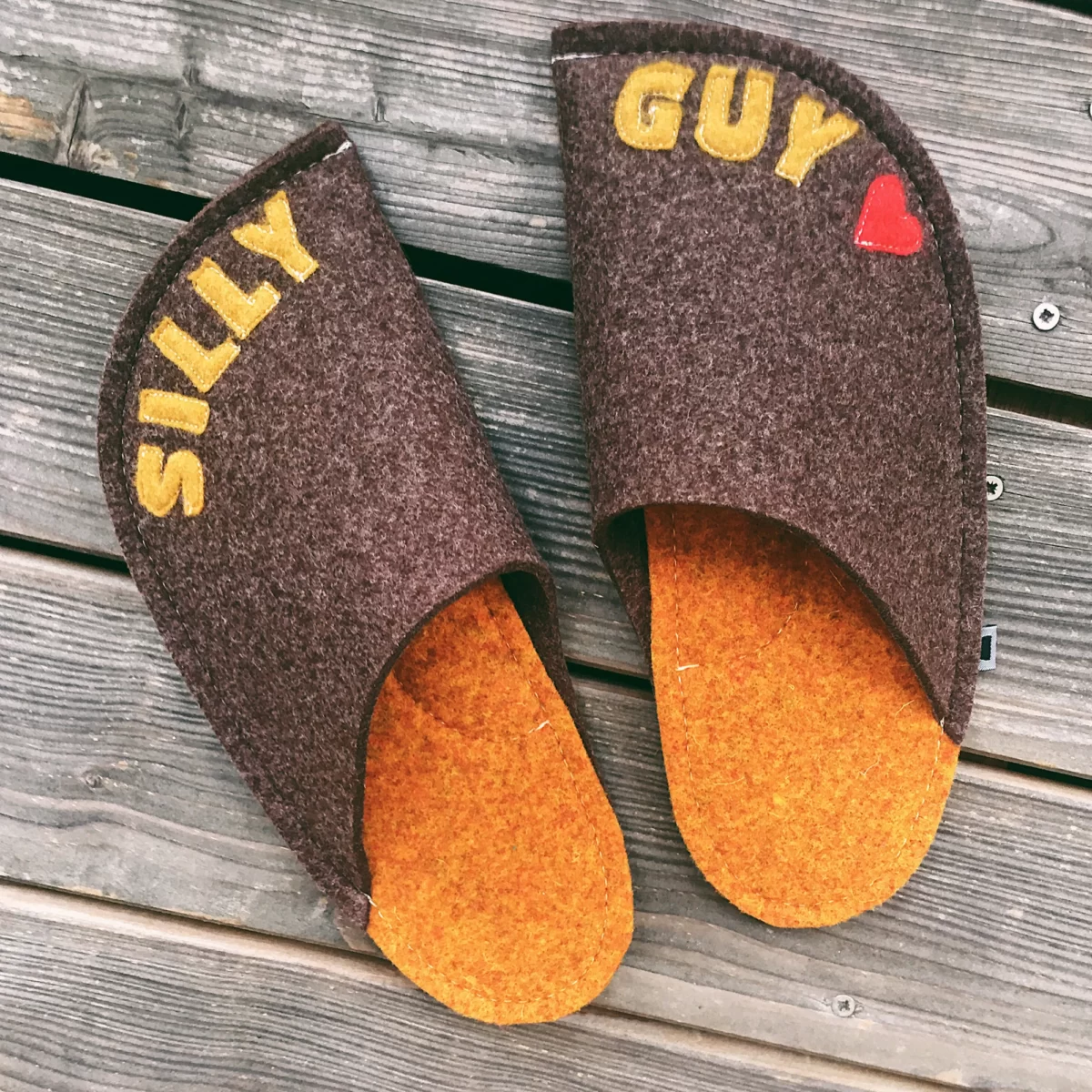 Custom made slippers