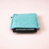 Kindle paperwhite case made of turquoise blue and orchid purple wool feltKindle paperwhite case made of turquoise blue and orchid purple wool felt