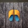 Choose your favorite custom color combination of slippers